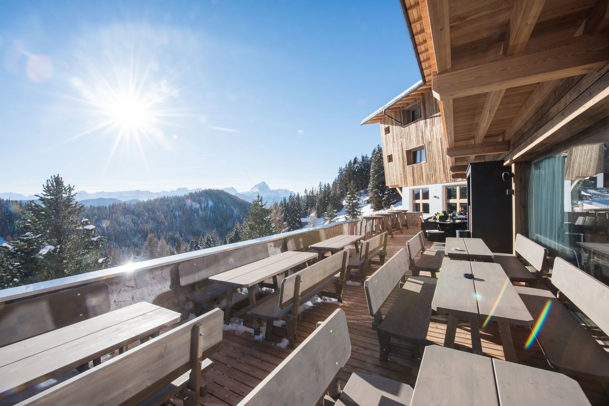 سان فيجيليو دي ماريبْ Alpine Hotel Gran Foda' المطعم الصورة